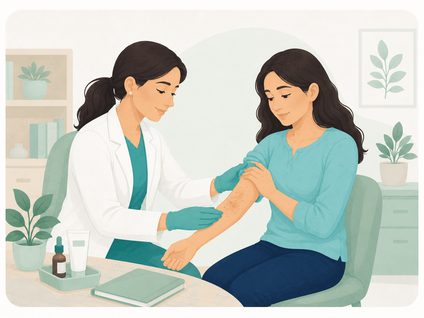 Allergies - patient-friendly OPD service illustration